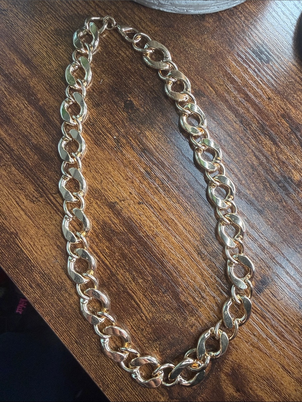 Gold Chain Link Necklace - Classic Women’s Jewelry